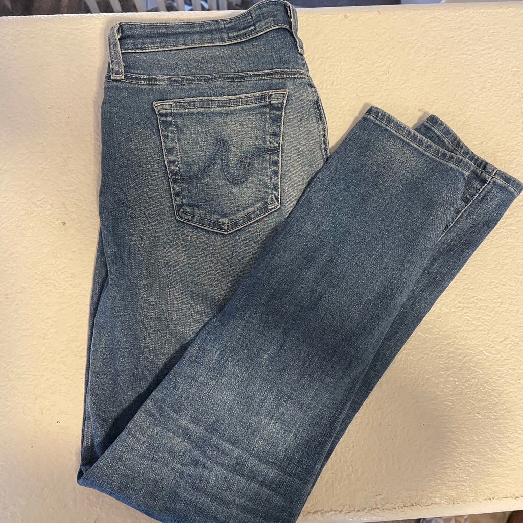 Ag The Legging Ankle Destroyed Skinny Jean